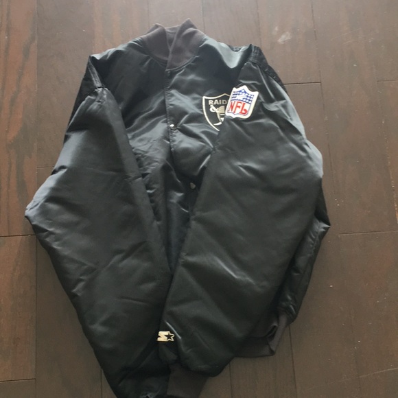 Vintage Raiders starter jacket - Picture 6 of 9